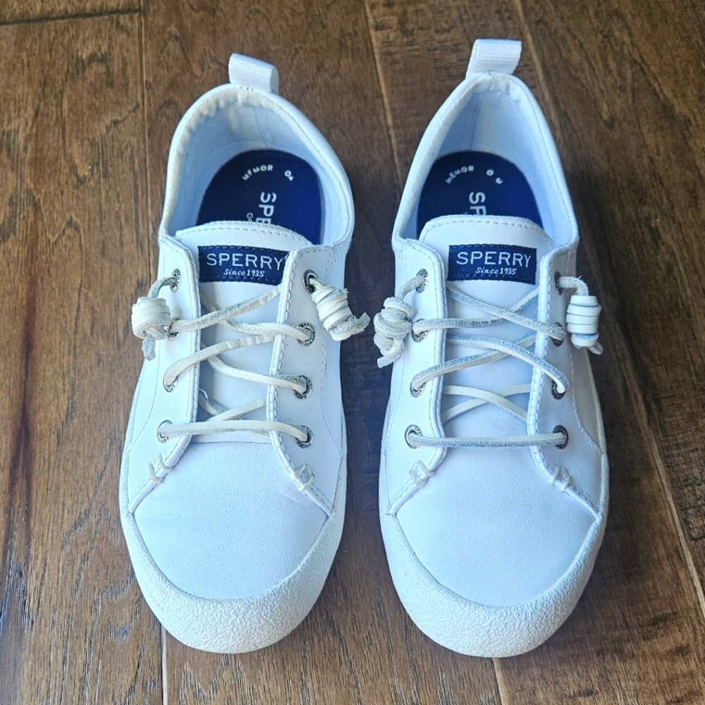 Sperry Crest Vibe Leather Shoes - Size 6M